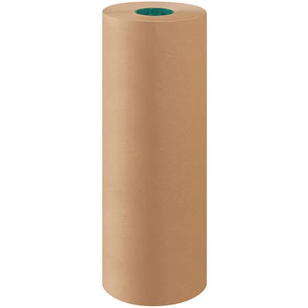 Partners Brand Virgin Kraft Paper Rolls, 30 lb, 24" x 1200', Kraft, 1/Roll KP2430V
