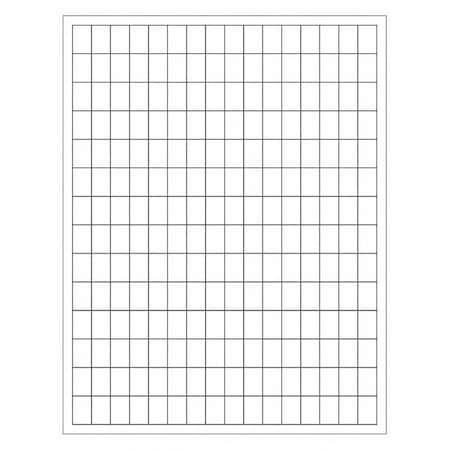 Tape Logic Tape Logic Rectangular Laser Labels, 1/2" x 3/4", White, 2PK2400 LL101