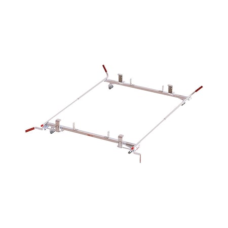 Weather Guard Quick Clamp Full Size Van Rack - Dual 234-3-03