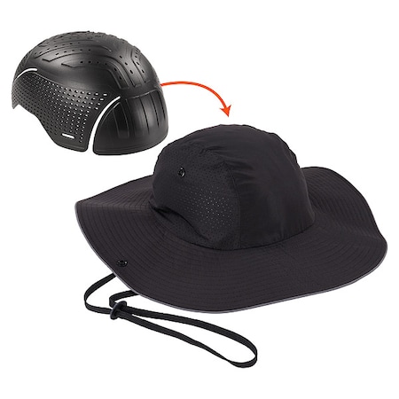 ERGODYNE Bump Cap, Ranger, Polyethylene, None Suspension, Fits Hat Size One Size Fits Most 8957