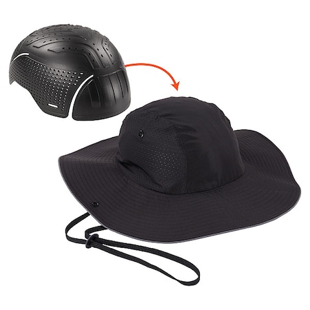 Ergodyne Bump Cap, Ranger, Polyethylene, None Suspension, Fits Hat Size 6 3/4 to 7 3/4 8957