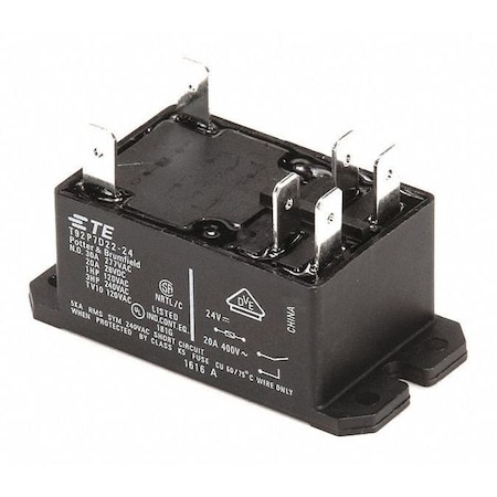 Hobart Relay, 2 Pole, 30A, 24VDC 00-087714-042-5