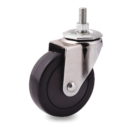 Pegasus Cstr, Swvl Stem, Blck Rbr, 240 lb, Thrd Grd P12HS-R040K-ST1