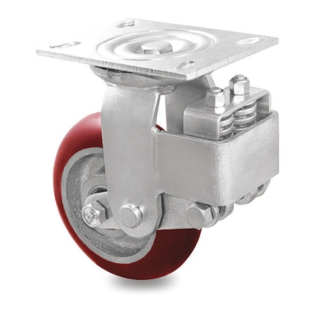 Pegasus Cstr, Shck Absorb, Swvl Plt, Urethn, 330 lb. P22S-URY060K-16