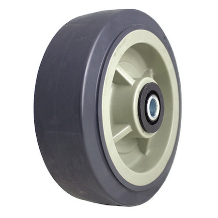Pegasus Wheel, Gray Urethn, 5" x 2", Roller Brg P-UP-050X020/050R