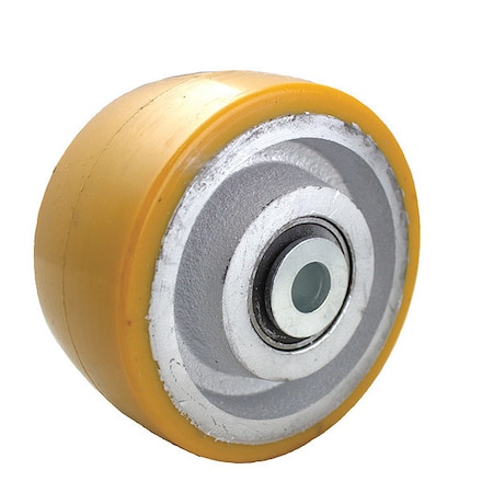 Zoro Select Caster Wheel, 3000 lb. Load Rating P-UY-100x030/075K