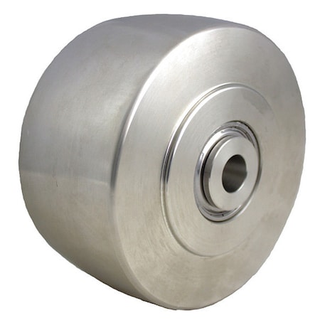 Pegasus Wheel, Stainless Stl, 6" x 3", Ball Brg P-SS-060X030/075K
