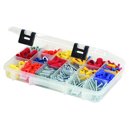 Plano Compartment Box with Plastic, 1 3/4 in H x 7 1/4 in W 2361800