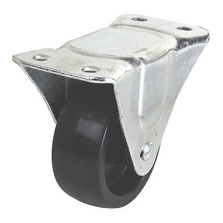 Zoro Select Plate Caster, 210 lb. Load Rating, Rigid P2R-PB030G-P