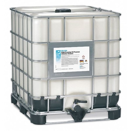 Best Sanitizers All-Purpose Foam Alkaline Cleaner, 275 gal. Tote Bin, Mild Sweet BSI2504