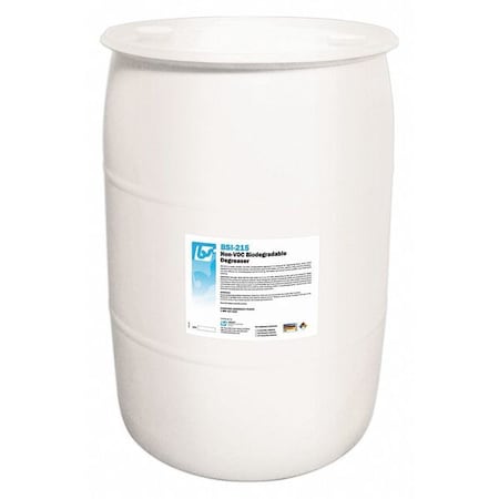 Best Sanitizers Non-Voc Biodegradable Degreaser, 55 Gal Drum, Liquid, Aqueous BSI2153