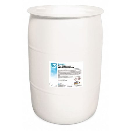 Best Sanitizers Pine Oil Floor and Hard Surface Cleaner, 55 gal. Drum, Pine BSI1013