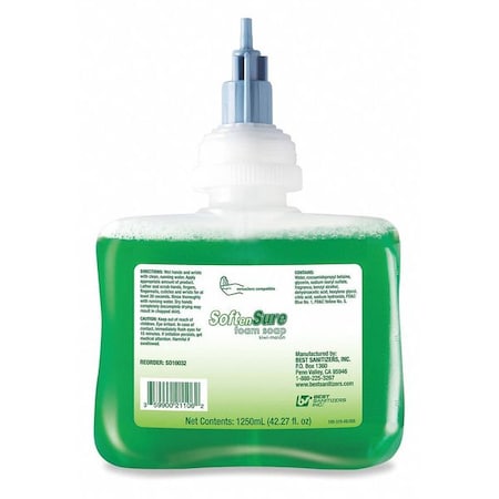 Best Sanitizers 1250 ml Foam Lotion Soap Cartridge SO10032