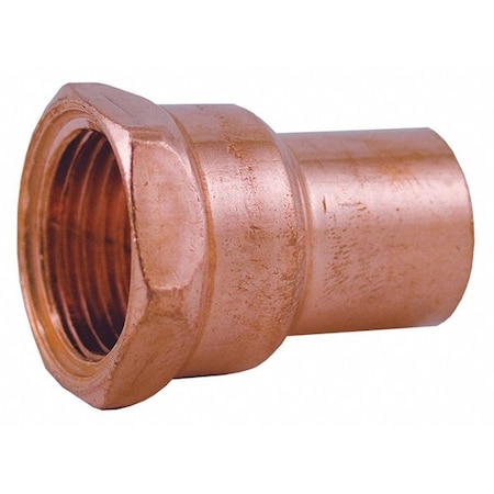 Jones Stephens Adapter, Female, 1/2 C x 3/4 FIP, 603R C75129