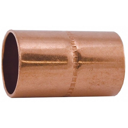 Jones Stephens Coupling, Rolled, Stop, 1-1/4 C x 1-1/4 C C75007