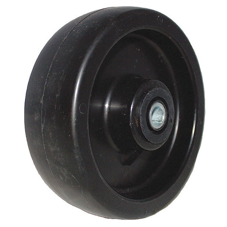 Pegasus Wheel, Blck Plypropyln, 5" x 2", Rolr Brg P-PB-050X020/050R