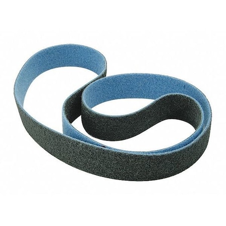 Dynabrade Sanding Belt, 2" W, 72" L, Very Fine 78082