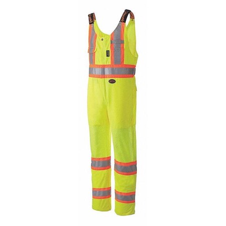 Pioneer V1070460U Hi-Vis Traffic Safety Overall - Yellow/Green (XL)