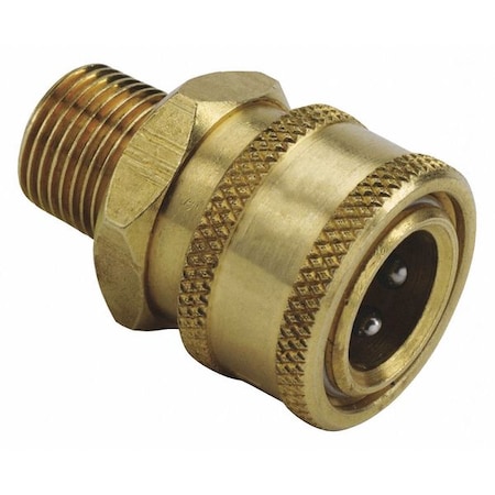 Apache PW Adapter, 1/4" QD Plug x 1/4" MPT 44048688