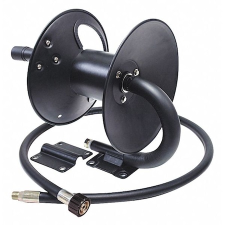 Apache PW Hose Reel, Steel, 50 ft. 99023586