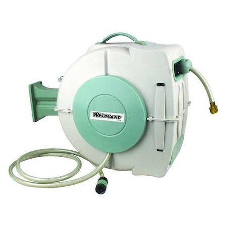 WESTWARD Hose Reel, Polyproylene, 65 ft. 24AD42