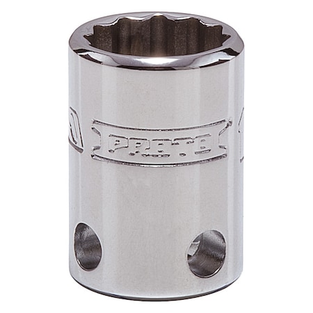 Proto 3/8 " Drive, 14mm Metric, Socket, 12 Points, Chrome, 14 mm J5214M-TT