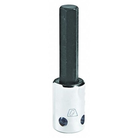Proto 3/8" Dr, 5/32" Hex Socket Bit, Tether Ready, Socket Bit, Steel, 3/8 in, TpSz 5/32 in J49905/32-TT