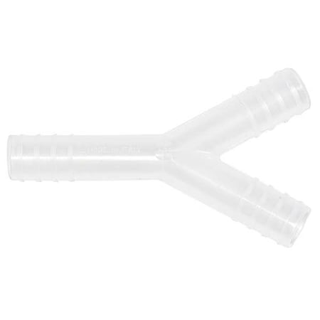 Dynalon Connector, PP, Transparent, PK100 222605