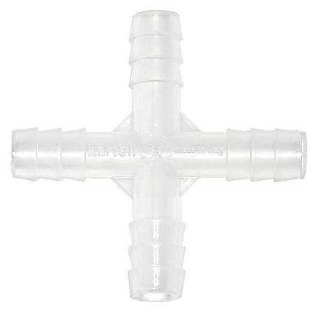 Dynalon Connector, PP, Transparent, PK100 222945