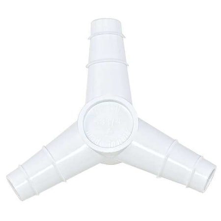 Dynalon Connector, PP, White, PK100 227085