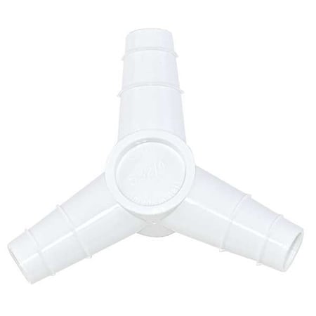 Dynalon Connector, PP, White, PK100 227105