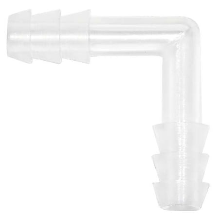 Dynalon Connector, PP, Transparent, PK100 227165