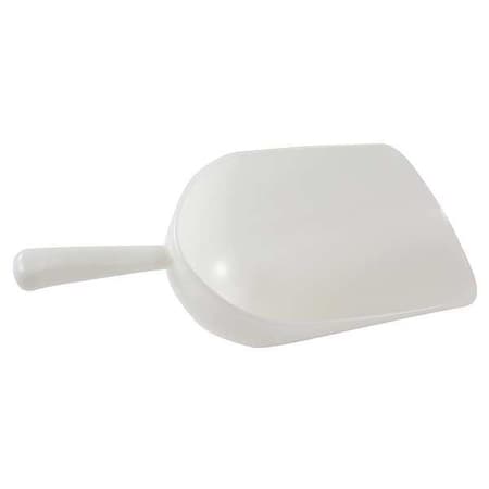 Zoro Select Scoop, Rounded, HDPE, 1500mL, White, PK5 208075-1500