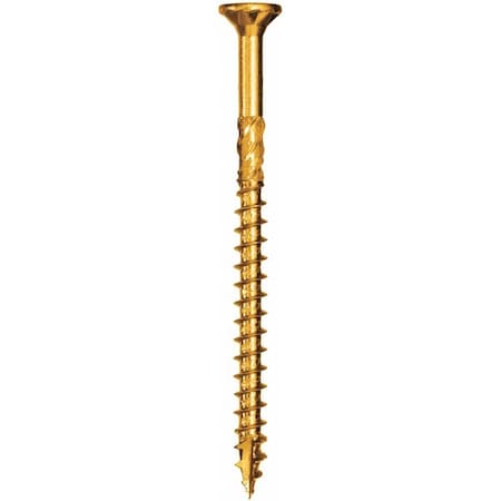 Zoro Select Multi-Purpose Screw, Climatek(TM) Steel Flat Head Star Drive, 1860 PK 77269101049