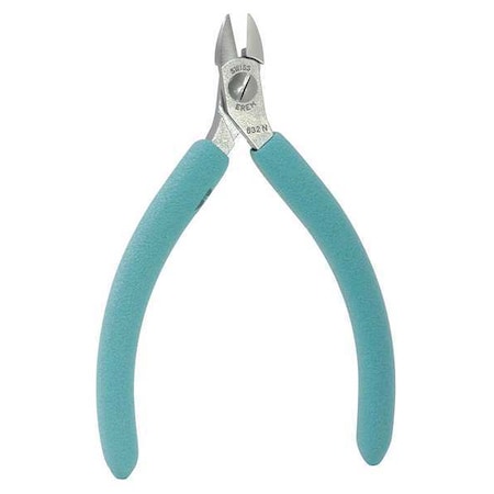 Erem 4 1/4 in 600 Precision Diagonal Cutting Plier Flush Cut Narrow Nose Uninsulated 632N