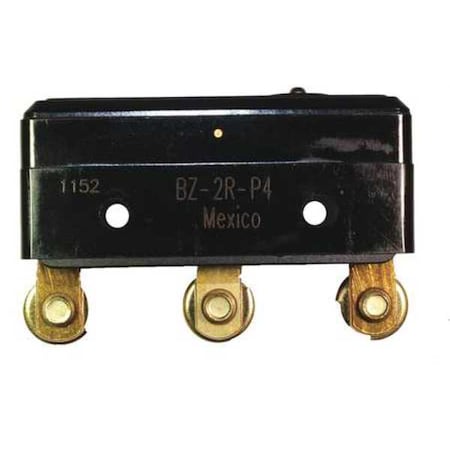 Honeywell Snap Action Switch, Pin, Plunger Actuator, SPDT, 15 A at 240 V AC Contact Rating BZ-2R-P4