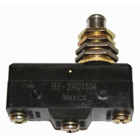 Honeywell Industrial Snap Action Switch, Panel Mount, Plunger Actuator, SPDT, 15A @ 120V AC Contact Rating BZ-2RQ1T04