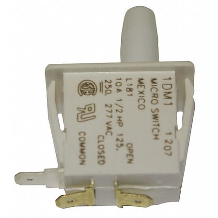 Honeywell Snap Action Switch, Plunger Actuator, SPDT, 10 A at 240 V AC Contact Rating 1DM1