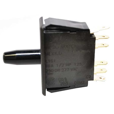Honeywell Snap Action Switch, Plunger Actuator, DPDT, 10 A at 240 V AC Contact Rating 2DM1