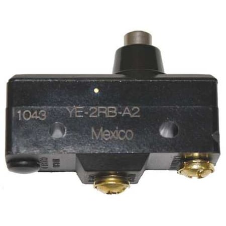 Honeywell Snap Action Switch, Pin, Plunger Actuator, 1NO, 25 A at 240 V AC Contact Rating YE-2RB-A2