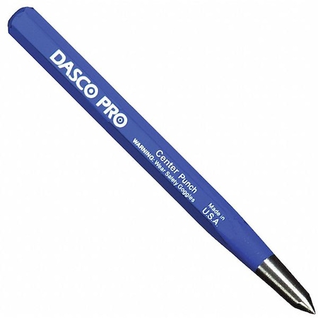 DASCO PRO Center Punch, 7/16 Tip x 5" L 532