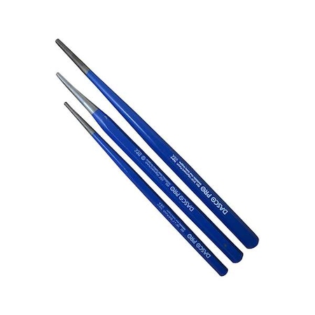 Dasco Pro Alignment Punch Set w/ Pouch, 3 Pcs 12
