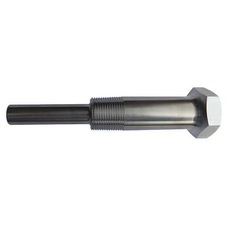 Zoro Select Industrial Thermowell, Lagging, 316SS 24C484