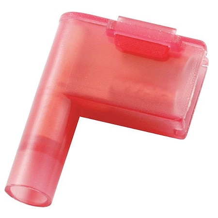 Power First Female Flag Disconnect, Red, 22-18AWG, PK50 24C707 | Zoro