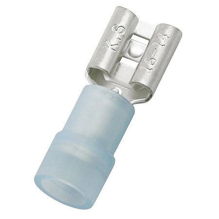 Power First Female Disconnect, Blue, 16-14AWG, PK100 24C770