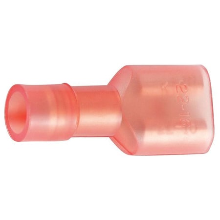 Power First Female Disconnect, Red, 22-16AWG, PK100 24C849