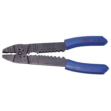 Zoro Select 8 7/8 in Insulated Crimper 26 to 6 AWG 24C970