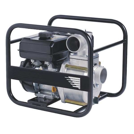 Zoro Select Semi-Trash Pump, 3In NPT, 6 HP 24D039