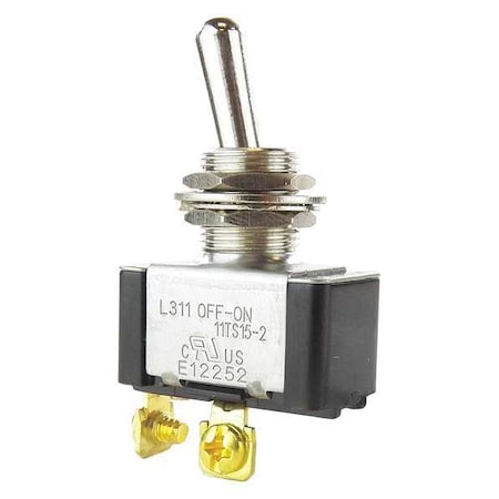 Honeywell Toggle Switch OFF-ON SPST 10A @ 277V Screw Terminals 11TS15-2