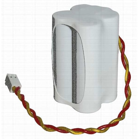 Dual-Lite Battery, Nickel Cadmium, 4.8V, 0.6A/HR. 012089401